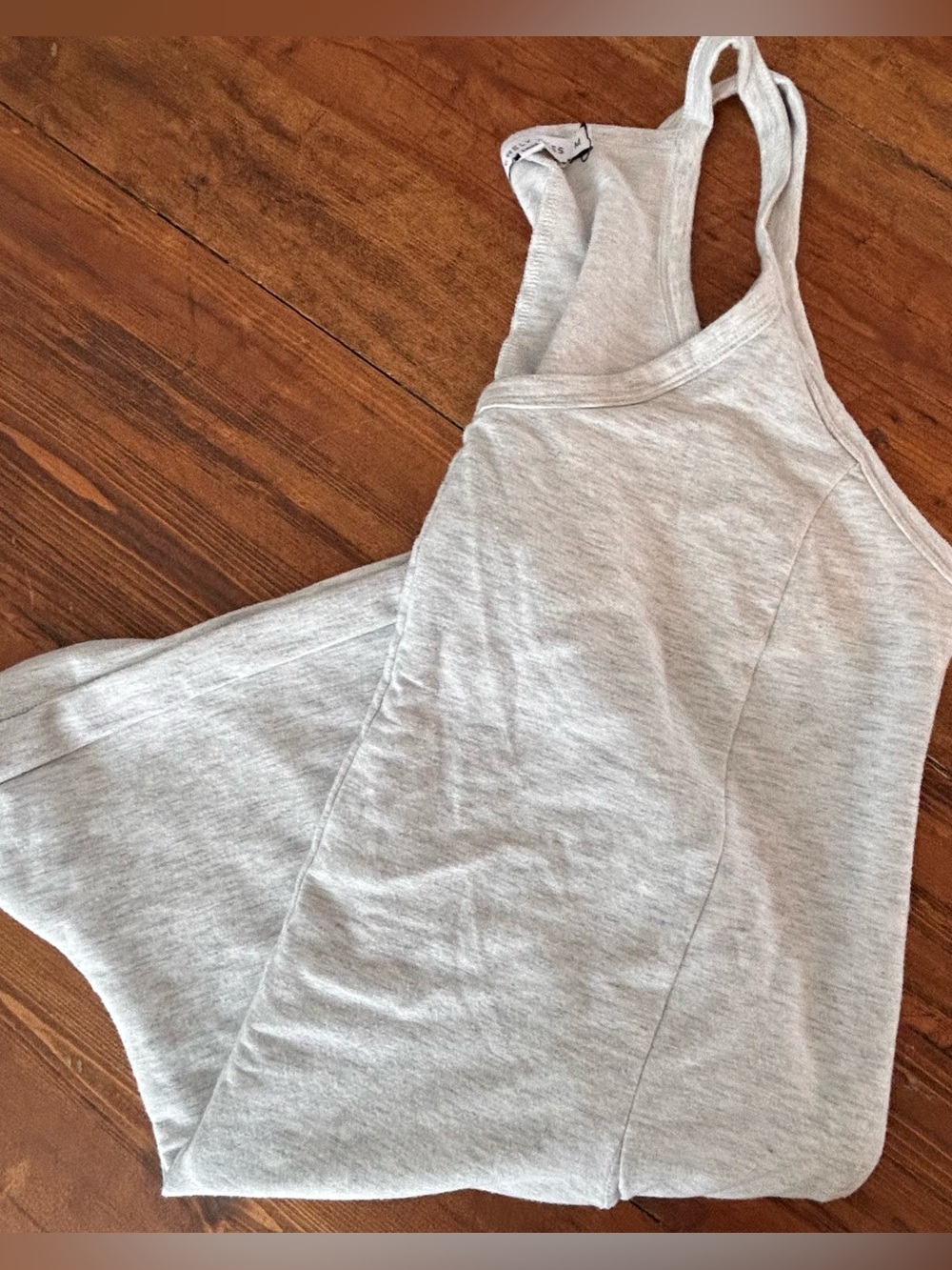 Sincerely Jules Heather Gray Tank Top Shorts Romper